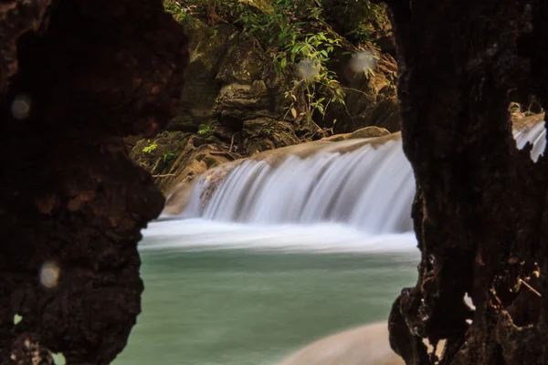 Erawan waterval — Stockfoto