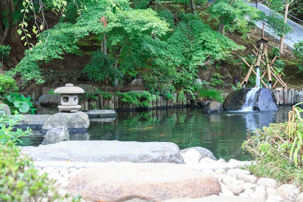 Japanese style garden