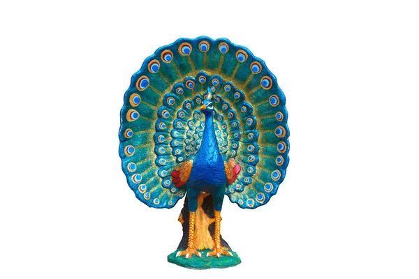 Peacock statue — Stock Photo, Image