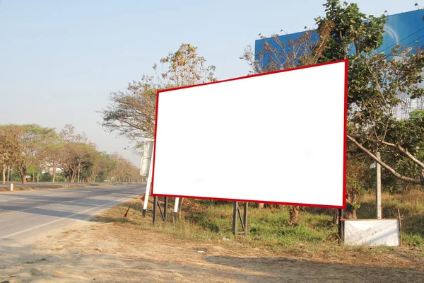 Бланк-билборд — стоковое фото