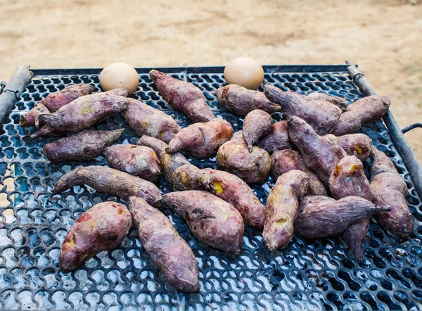 Süßkartoffelbraten — Stockfoto