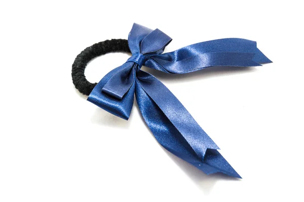 Blue bow — Stock Photo, Image