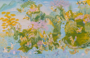 boyama duvar Tapınağı