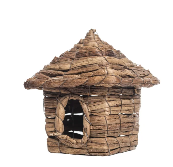 Birdhouse, na białym tle — Zdjęcie stockowe