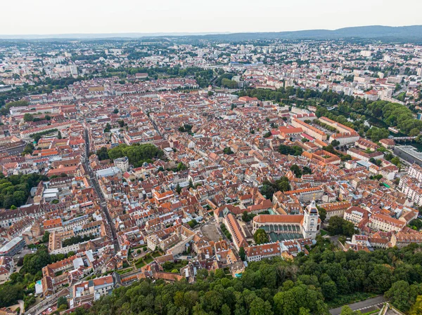 Aerial View Besancon France — Stock Photo, Image