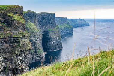 Meşhur Moher Kayalıkları, County Clare, İrlanda