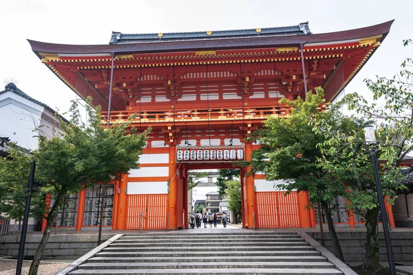 日本京都 2019年9月5日 Yasaka圣地的主要入口 — 图库照片