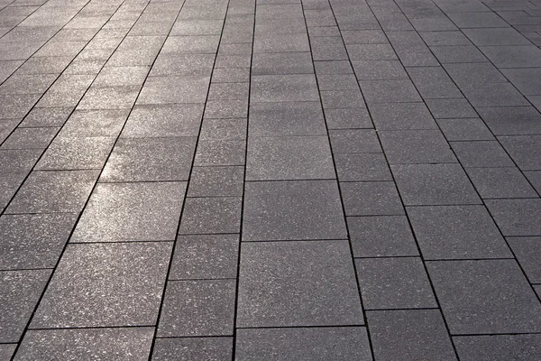 Street pavement in the sunshine — Stock Photo, Image