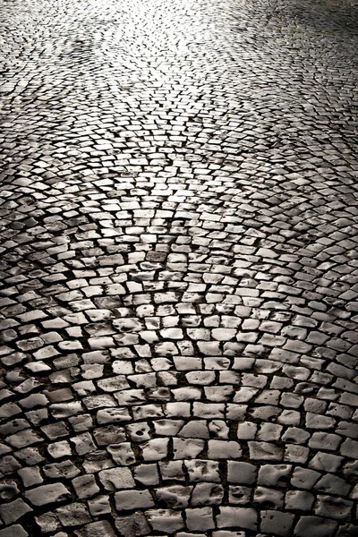 The pavement in the sunshine — Stock Photo, Image