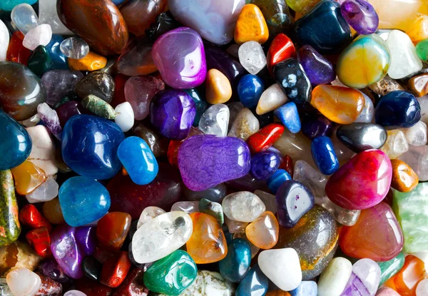 Many precious stones in the sunlight — Stock Photo, Image