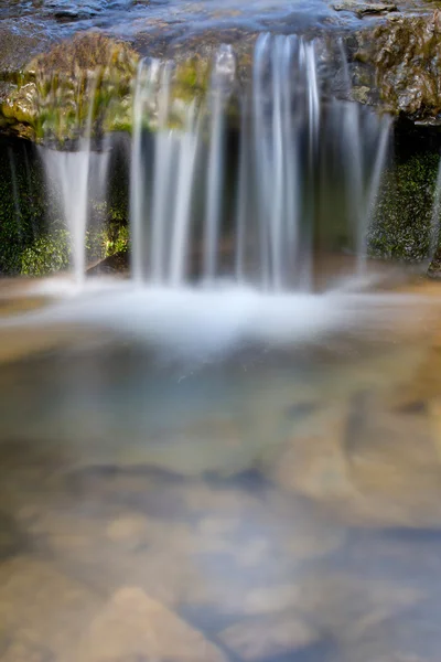 Winter waterfall in the forest — Stock Image Winter waterfall in the forest Royalty Free Stock Images