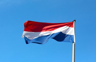 gökyüzü Hollanda bayrağı