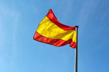 gökyüzü Rüzgar İspanya bayrağı