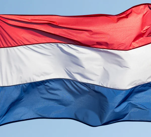 Fragment flagga holland i solljus — Stockfoto