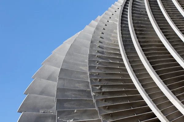 Detalje af en dampturbine - Stock-foto