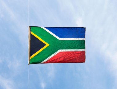 gökyüzü Rüzgar Güney Afrika bayrağı