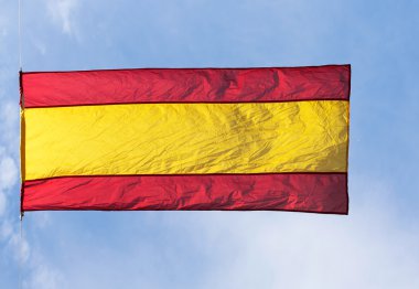 gökyüzü Rüzgar İspanyol bayrağı