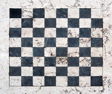 taş ve mermer satranç tahtası