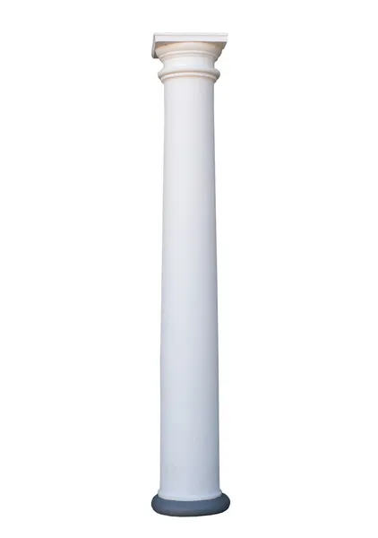 Coluna isolada sobre fundo branco — Fotografia de Stock