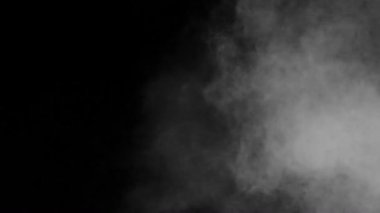 Geceleri ışık duman