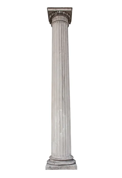 Column isolated on the white background — Stock Image Column isolated on the white background Royalty Free Stock Photos