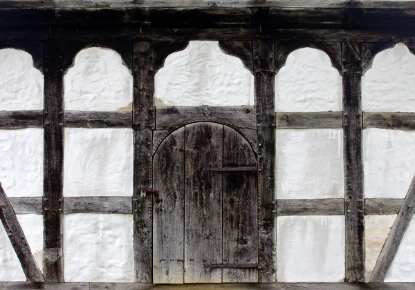 Alte Tür des Bauernhauses — Stockfoto