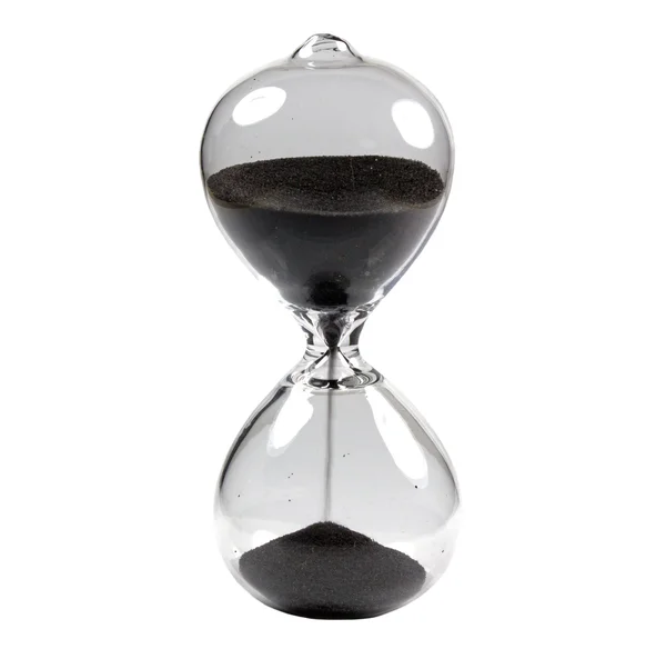 The Hourglass on white background — Stock Photo, Image