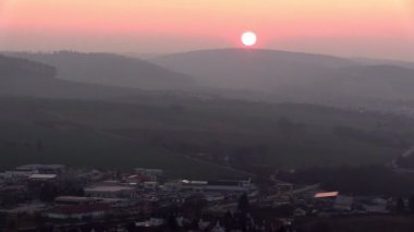 Sunset akşam üzerinde