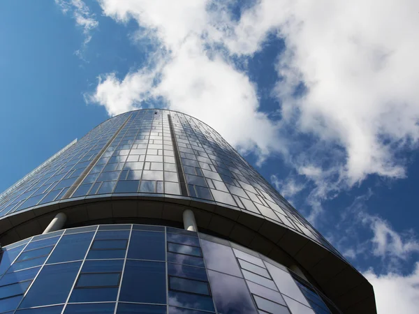 Skyscraper against a blue sky in Cologne in Germany — Stock Photo, Image