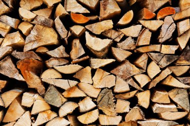 arka plan bir yığın eski odun