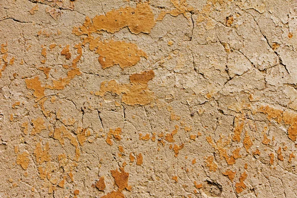 De adobe-muur van een oud huis — Stockfoto