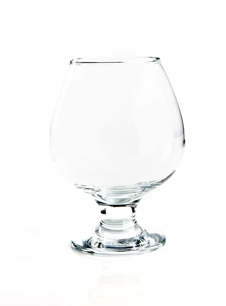 Weinglas leer — Stockfoto