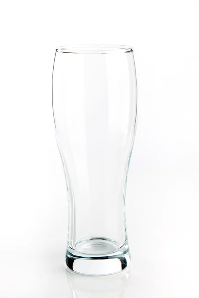 Leeres Glas für Bier — Stockfoto