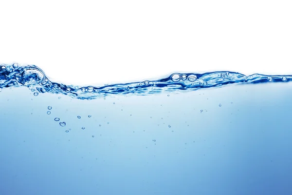 Wasser isoliert Stockbild