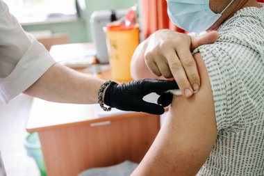 Bağışıklık süreci, Ukrayna 'daki aşı odası, bağışıklık sisteminin aşıyla korunması, koronavirüs salgını..