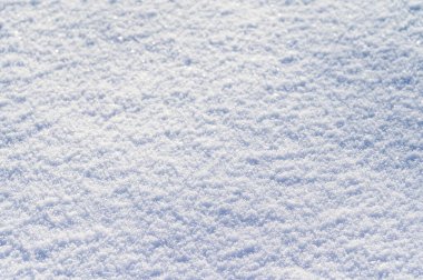 Kar ve kar taneleri mevsimi, gevşek ve kuru kar dokusu. yeni