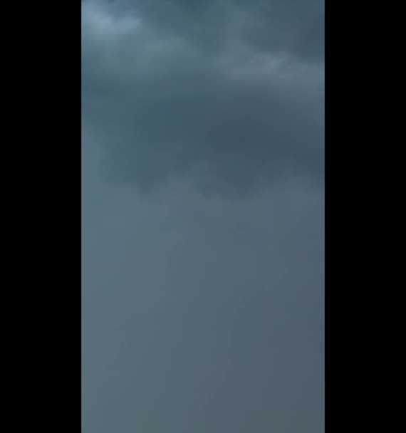 Βροχή Και Αστραπή Μια Καλοκαιρινή Μέρα Σύννεφα Βροχής Στον Ουρανό — Αρχείο Βίντεο