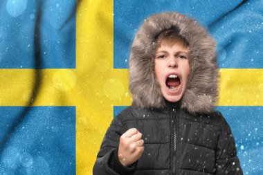 Cold winter and the consequences of gas sanctions, the consequences of the war in Ukraine, the shortage of gas and heat in Sweden., children's protest in Europe.