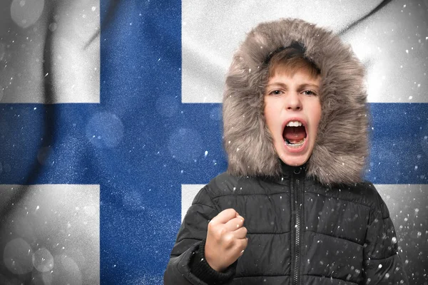 Κρίση Φυσικού Αερίου Στη Φινλανδία Κρύος Χειμώνας Και Υψηλές Τιμές — Φωτογραφία Αρχείου