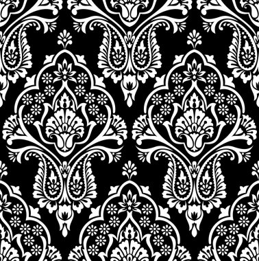 vektör sorunsuz damask duvar kağıdı