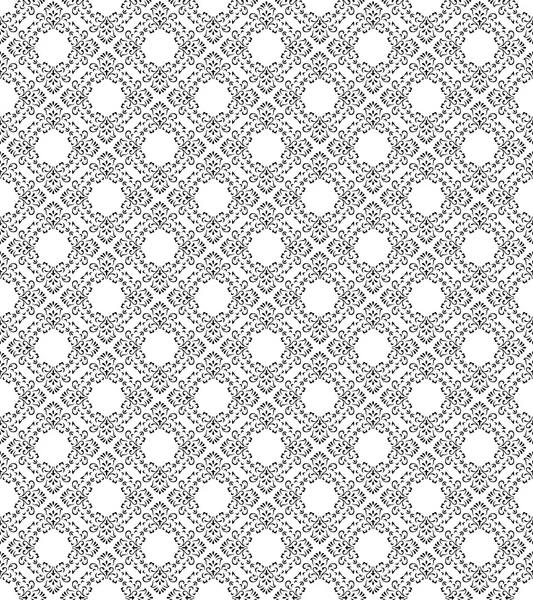 Seamless traditional pattern and wallpaper — Stock Vector