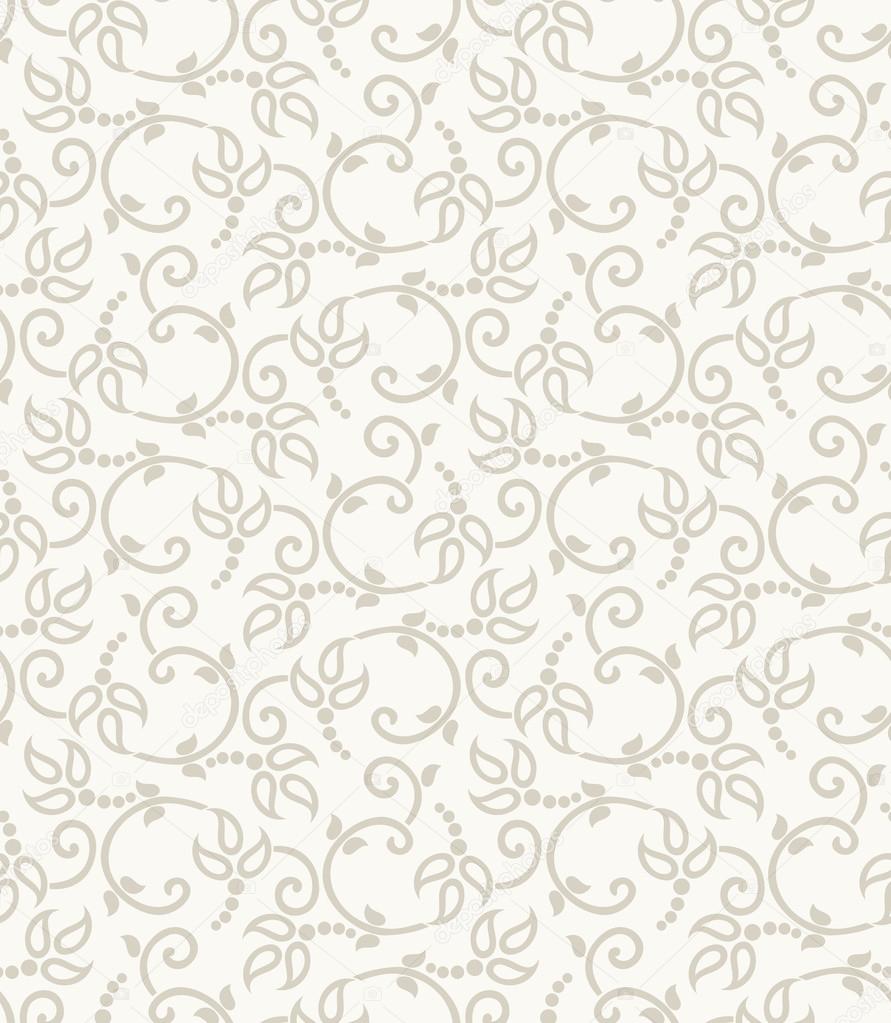 Seamless paisley background for wedding card
