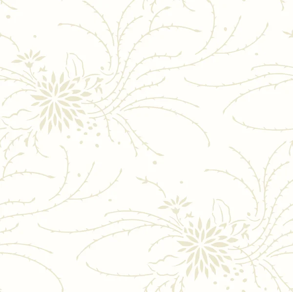 Fundo sem costura floral — Vetor de Stock