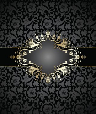 Royal çiçek not defteri kapak-banner