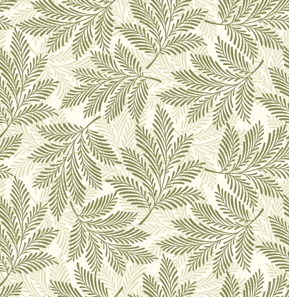Seamless leaves background,pattern