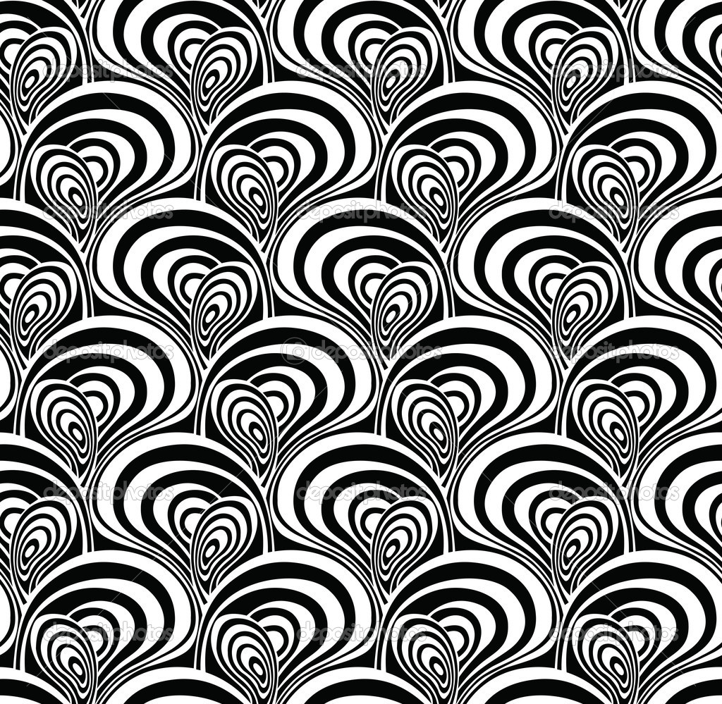 Seamless swirly pattern