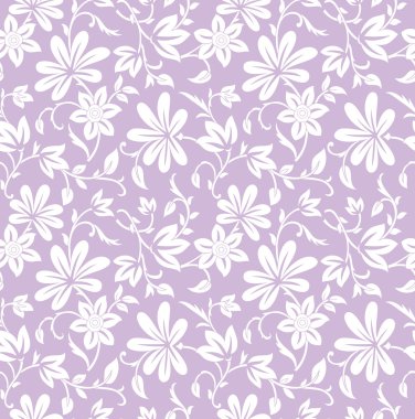 Dikişsiz mor çiçek arka plan