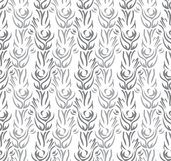 Abstract tulip flower wallpaper — Stock Vector