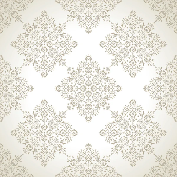 Traditional luxurious seamless wallpaper — Stock Vector