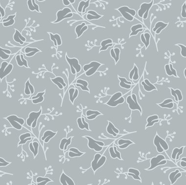 süslü sorunsuz yaprakları arka plan